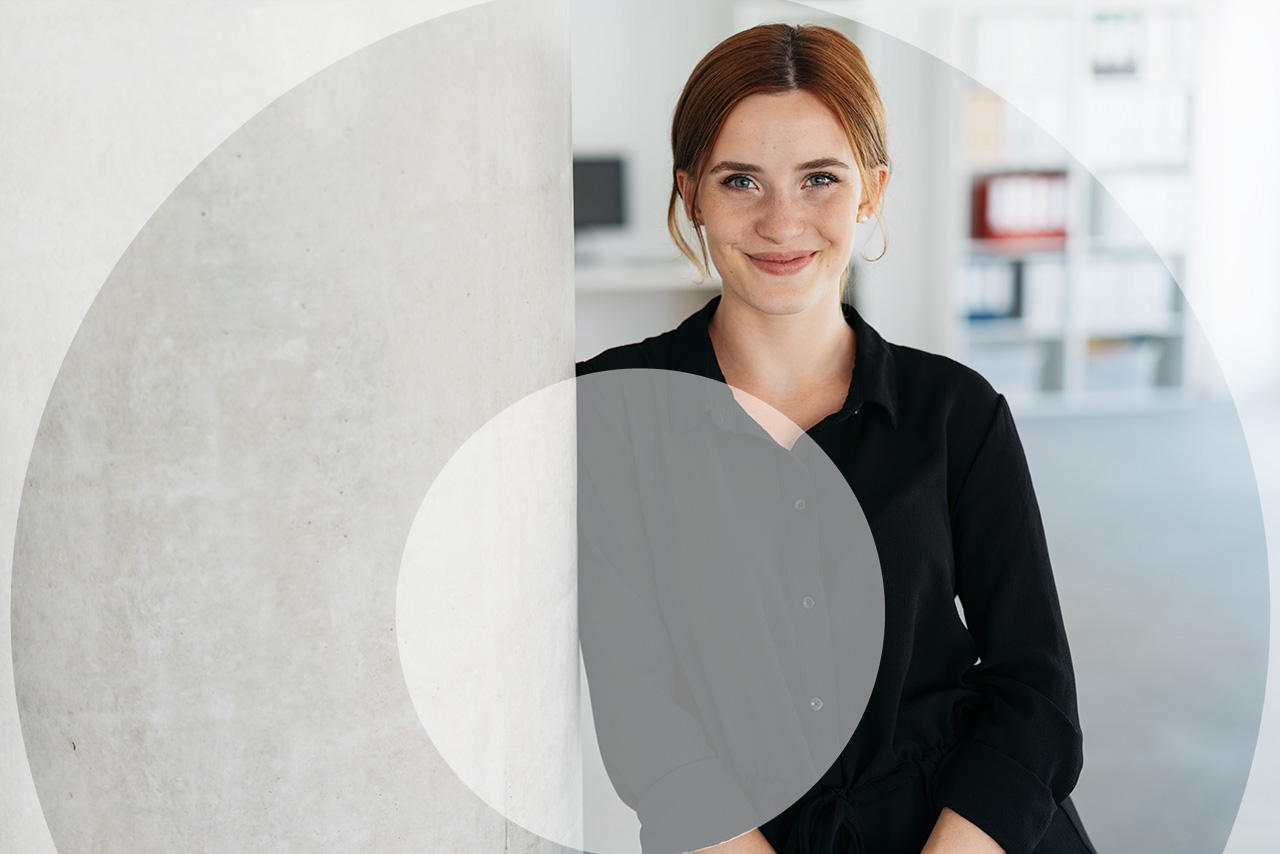 business owner smiling