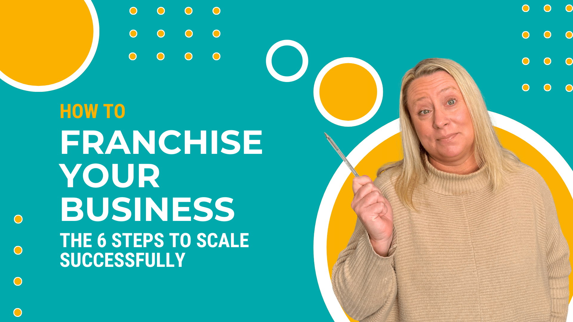 How to Franchise Your Business Title Graphic