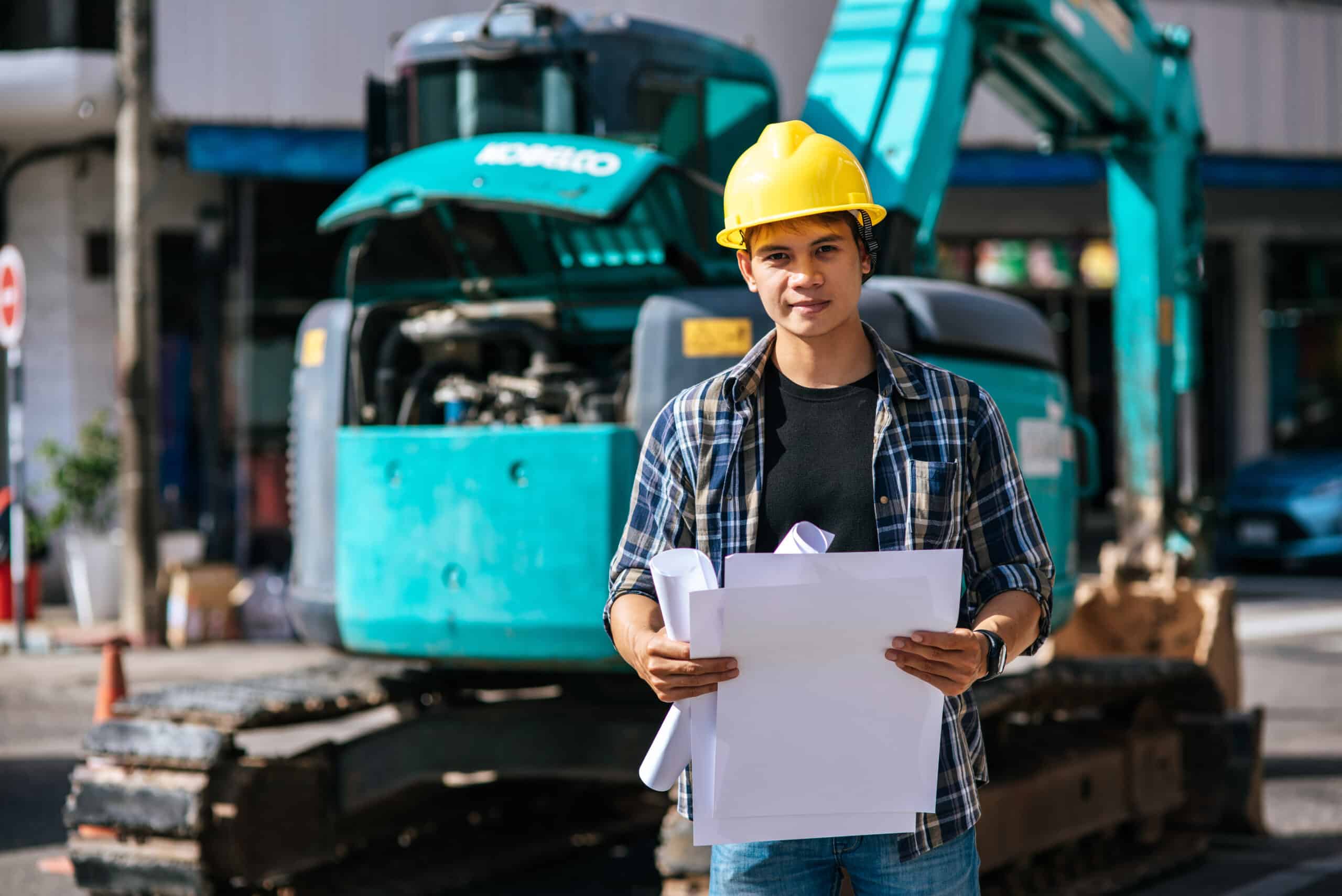 business owner looking at the operations manual